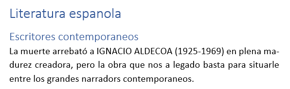 Texto con errores gramáticos y ortográficos